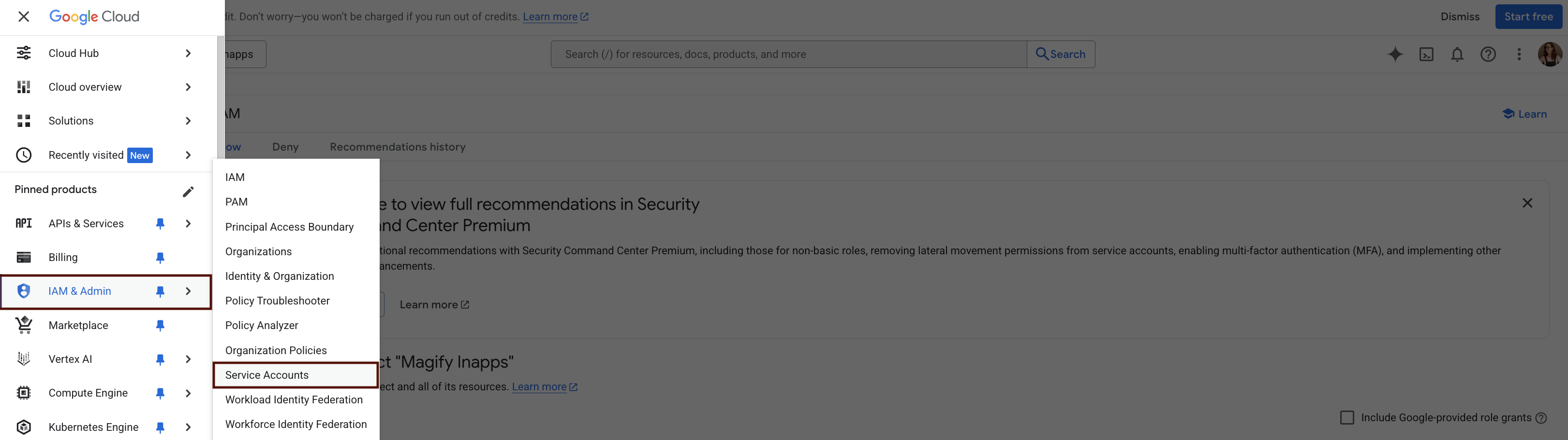 magify-google-cloud-console-choose-service-accounts.png