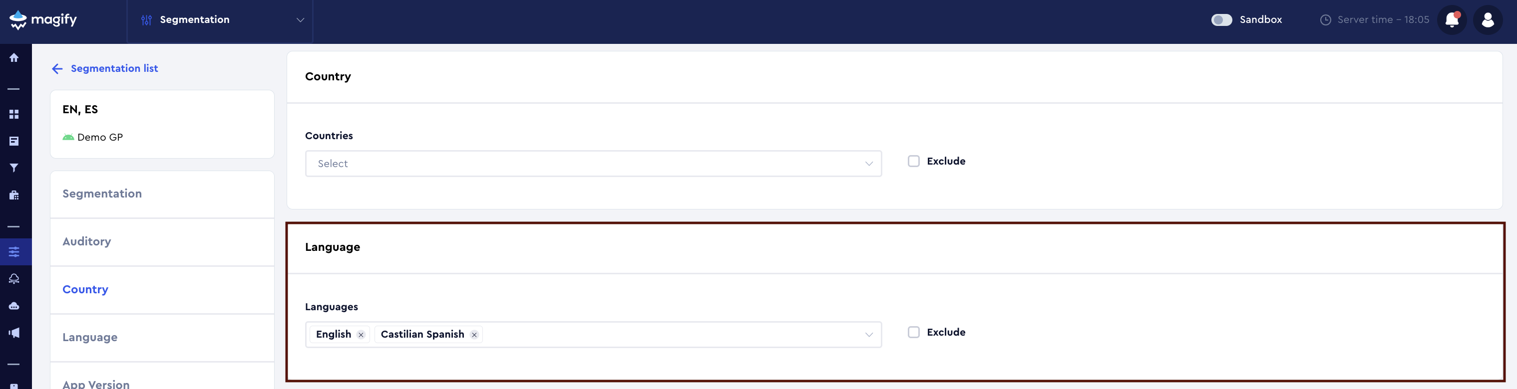 magify-segmentation-language