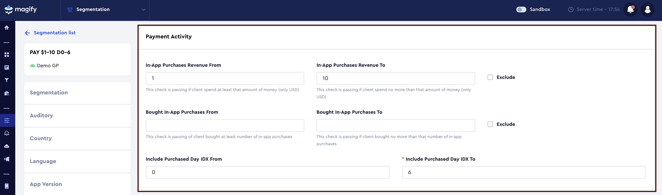 magify-segmentation-payment-activity