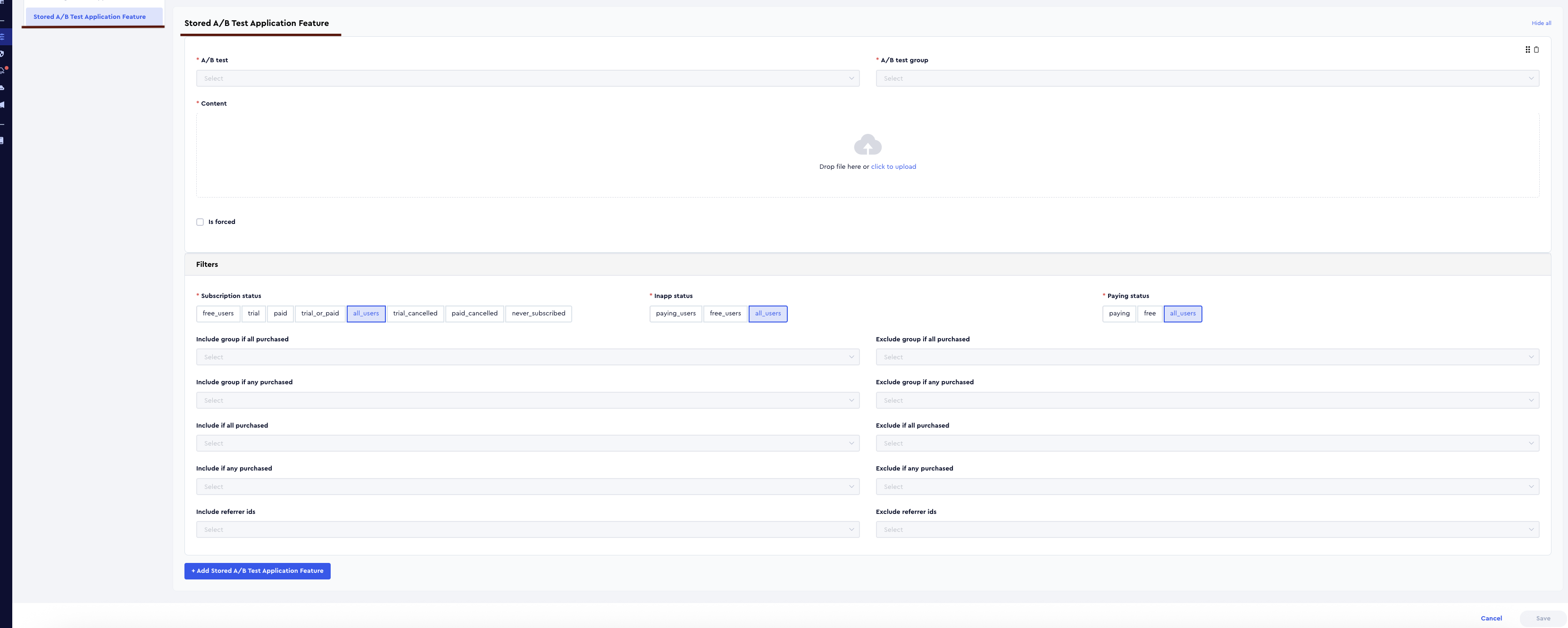 magify-stored-application-feature-ab-test