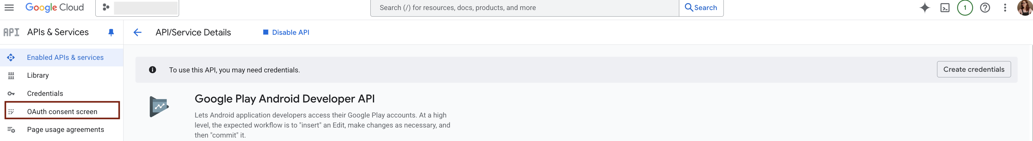 magify-transaction-validator-google-console-oauth-consent-screen.png